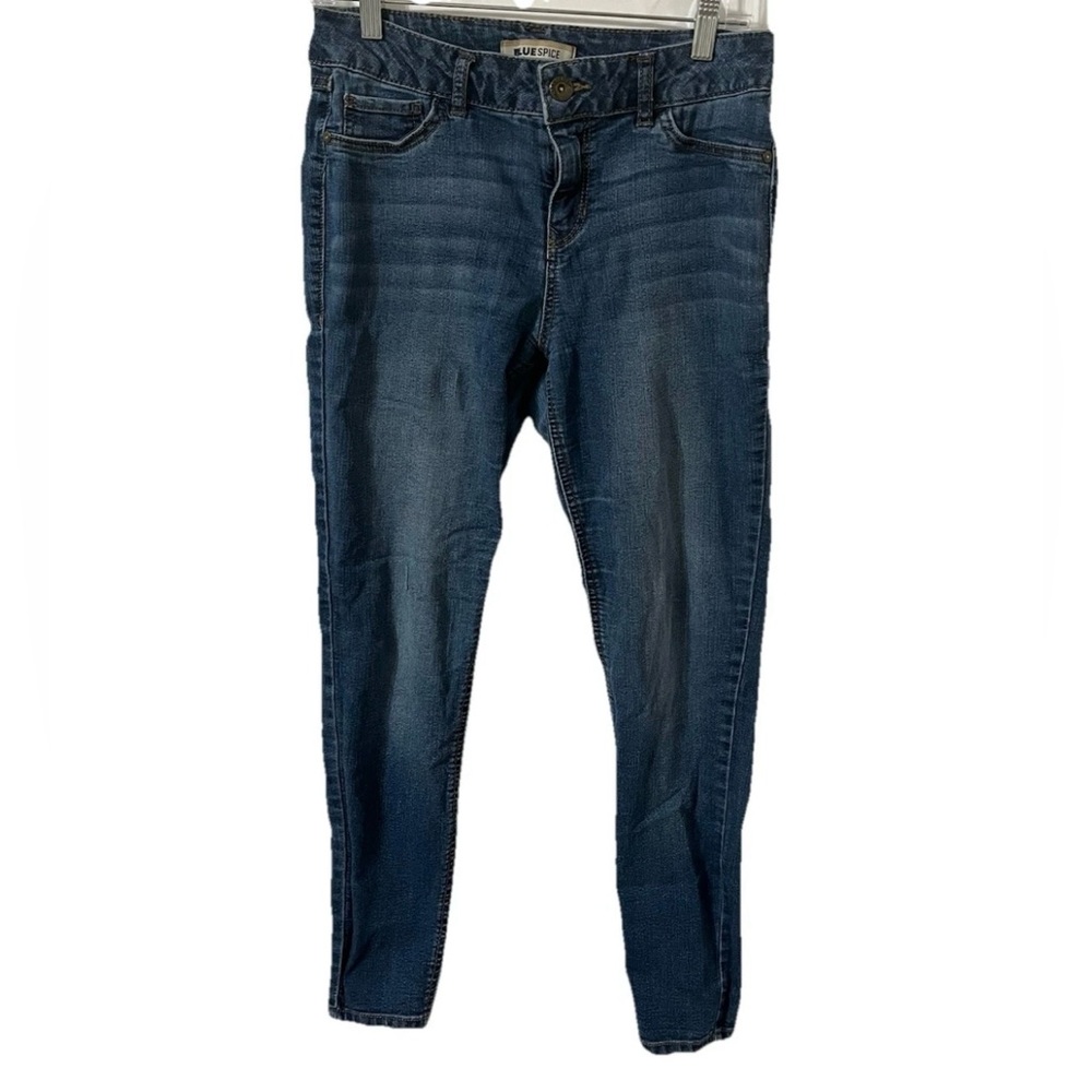 Blue Spice Women’s Medium Wash Blue Mid Rise Denim Jeans Size 7
